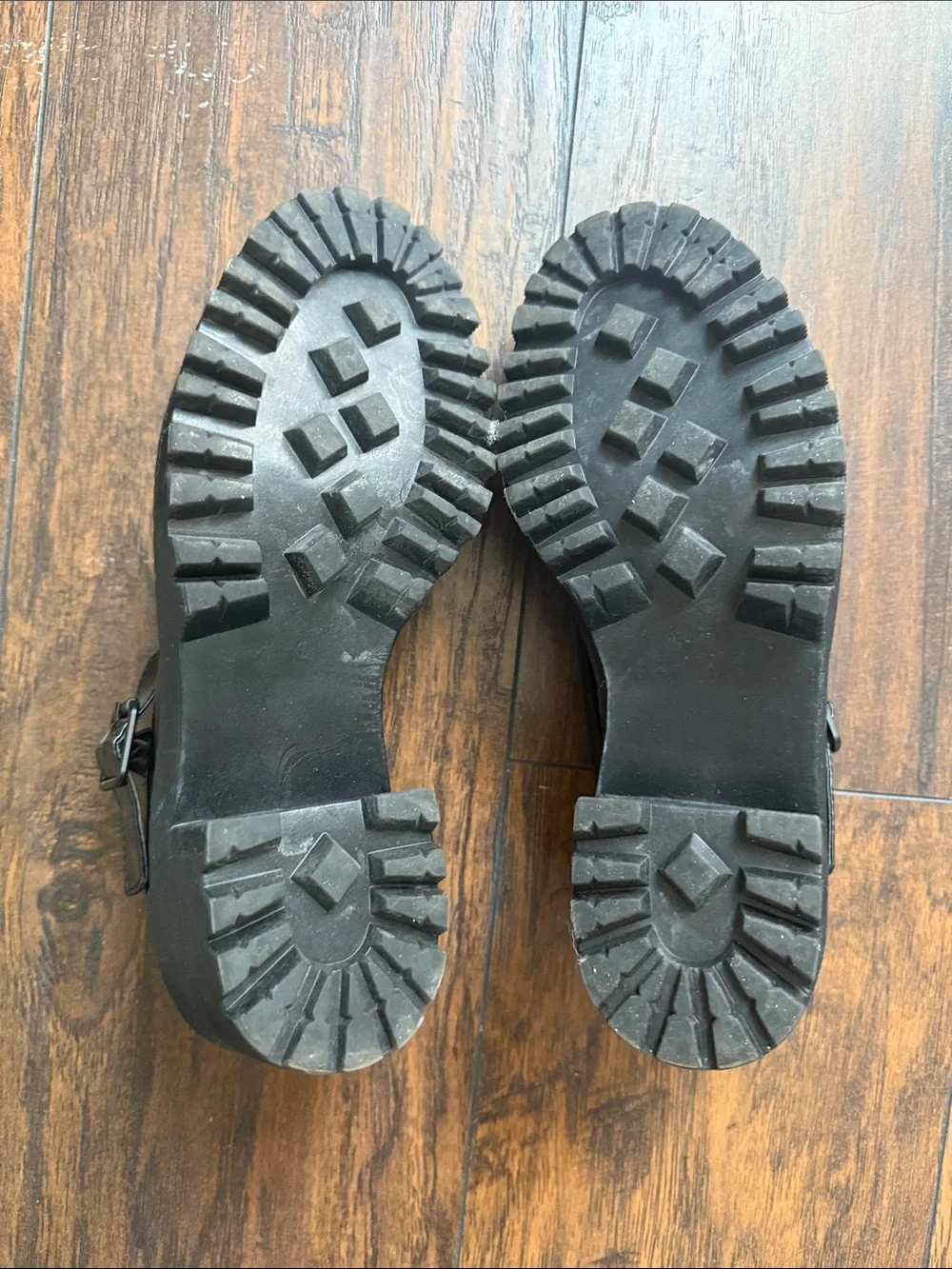 Madden Girl Black Patent Mary Jane Platform Shoes